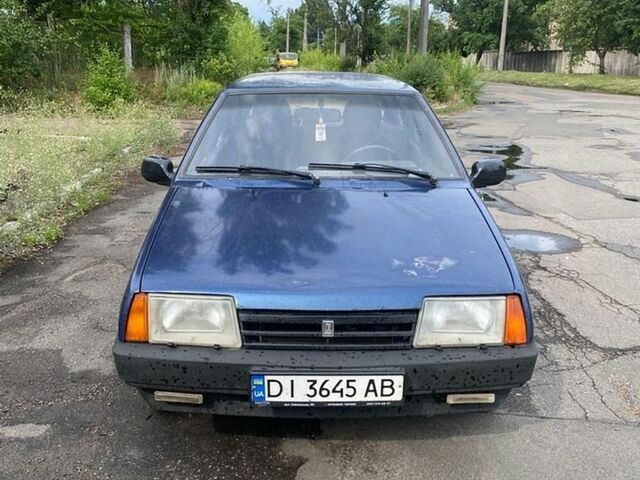 Синий ВАЗ 2109, объемом двигателя 1.5 л и пробегом 190 тыс. км за 1500 $, фото 1 на Automoto.ua