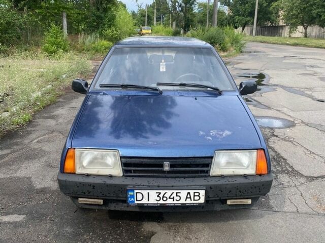 Синий ВАЗ 2109, объемом двигателя 1.5 л и пробегом 190 тыс. км за 1500 $, фото 1 на Automoto.ua