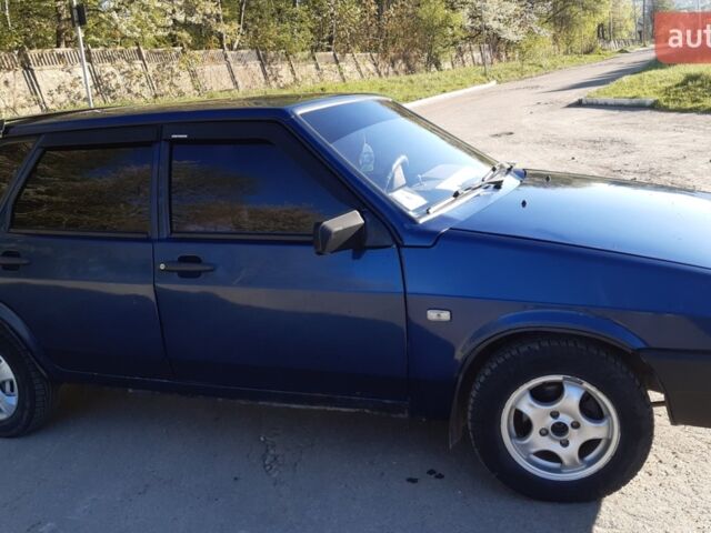 Синий ВАЗ 2109, объемом двигателя 1.5 л и пробегом 150 тыс. км за 1350 $, фото 1 на Automoto.ua