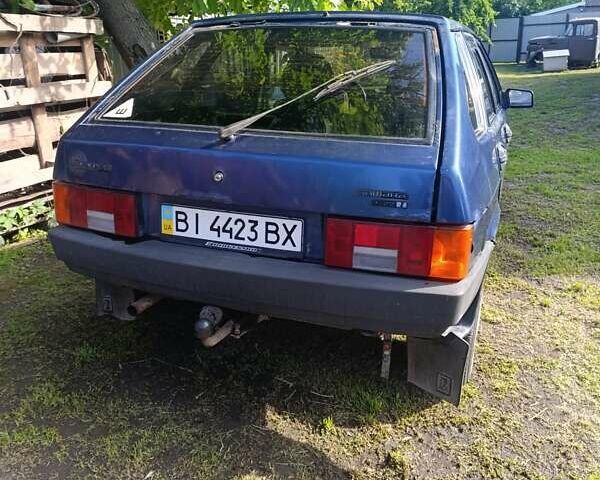 Синій ВАЗ 2109, об'ємом двигуна 1.5 л та пробігом 280 тис. км за 600 $, фото 1 на Automoto.ua