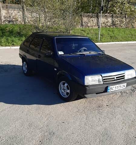 Синий ВАЗ 2109, объемом двигателя 1.5 л и пробегом 150 тыс. км за 1350 $, фото 1 на Automoto.ua