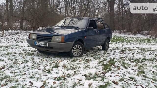 Синій ВАЗ 2109, об'ємом двигуна 1.5 л та пробігом 129 тис. км за 1300 $, фото 1 на Automoto.ua