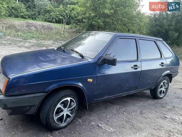 Синій ВАЗ 2109, об'ємом двигуна 1.5 л та пробігом 250 тис. км за 748 $, фото 1 на Automoto.ua