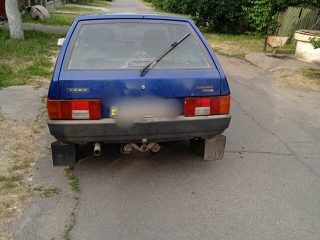 Синий ВАЗ 2109, объемом двигателя 1.5 л и пробегом 220 тыс. км за 1500 $, фото 1 на Automoto.ua