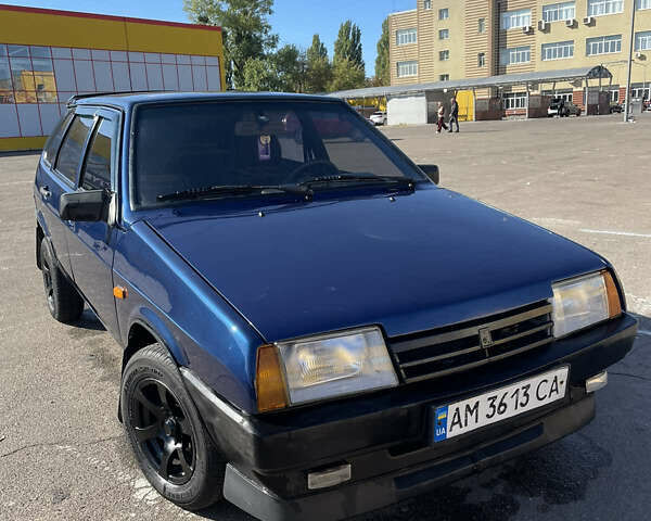 Синий ВАЗ 2109, объемом двигателя 1.5 л и пробегом 225 тыс. км за 1800 $, фото 1 на Automoto.ua