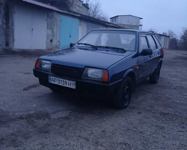 Синий ВАЗ 2109, объемом двигателя 1.5 л и пробегом 100 тыс. км за 1350 $, фото 1 на Automoto.ua