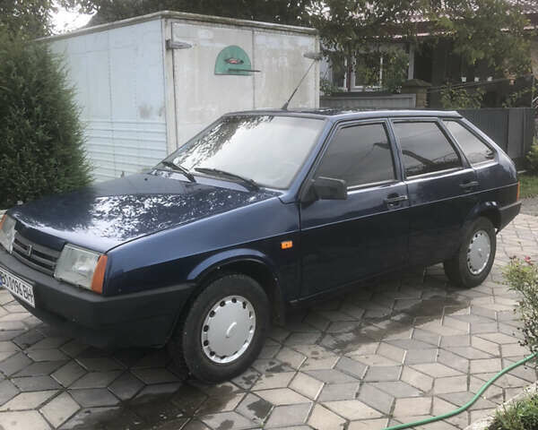 Синий ВАЗ 2109, объемом двигателя 1.5 л и пробегом 150 тыс. км за 1450 $, фото 1 на Automoto.ua
