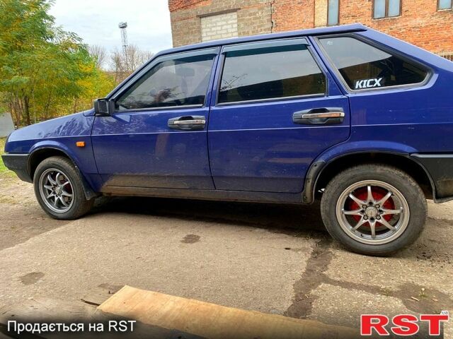 Синий ВАЗ 2109, объемом двигателя 1.5 л и пробегом 250 тыс. км за 2200 $, фото 1 на Automoto.ua