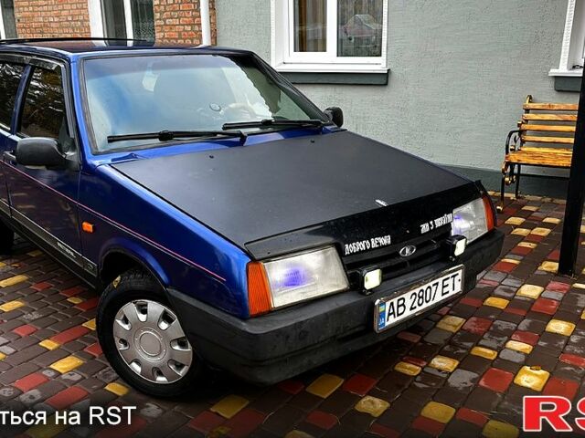 Синий ВАЗ 2109, объемом двигателя 1.5 л и пробегом 99 тыс. км за 1250 $, фото 1 на Automoto.ua