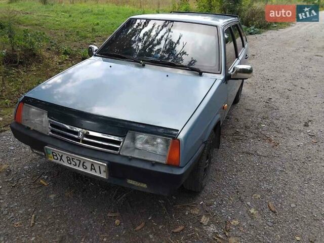 Синий ВАЗ 2109, объемом двигателя 1.5 л и пробегом 183 тыс. км за 1250 $, фото 1 на Automoto.ua