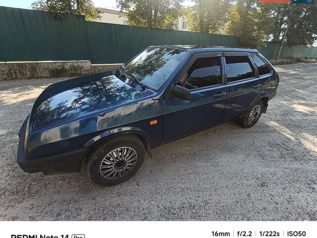 Синій ВАЗ 2109, об'ємом двигуна 1.5 л та пробігом 118 тис. км за 1550 $, фото 1 на Automoto.ua