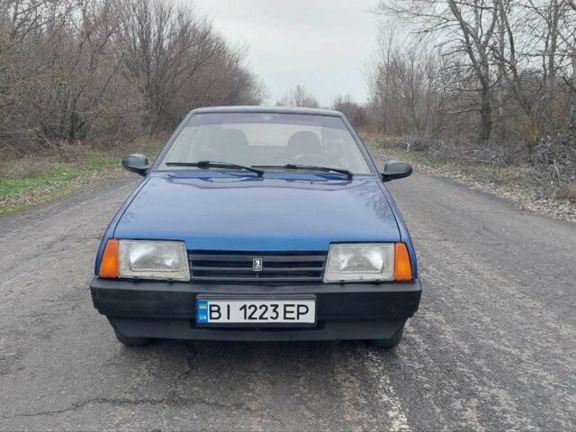 Синий ВАЗ 2109, объемом двигателя 1.5 л и пробегом 236 тыс. км за 1550 $, фото 1 на Automoto.ua