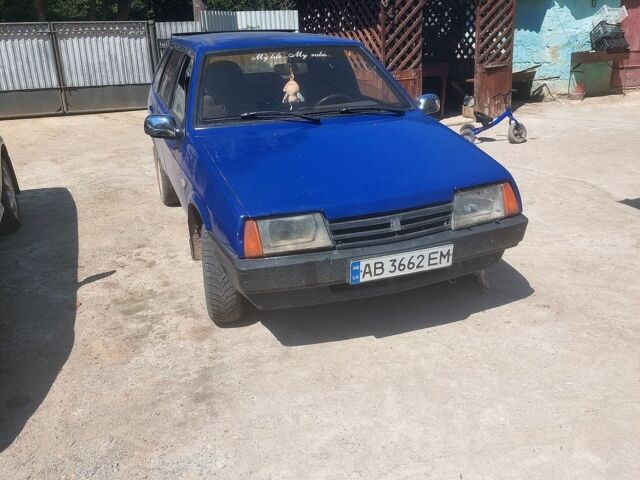 Синій ВАЗ 2109, об'ємом двигуна 1.5 л та пробігом 230 тис. км за 600 $, фото 1 на Automoto.ua