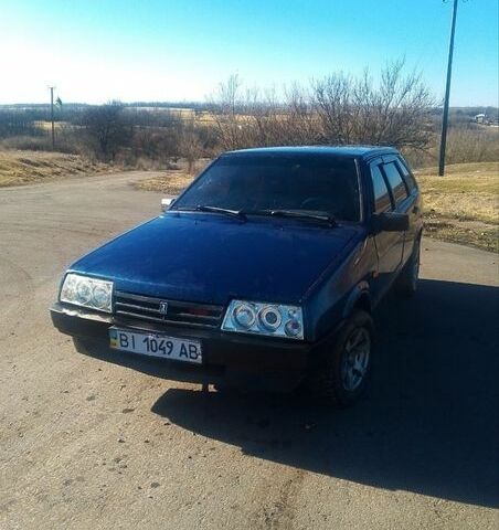 Синій ВАЗ 2109, об'ємом двигуна 1.5 л та пробігом 250 тис. км за 1586 $, фото 1 на Automoto.ua