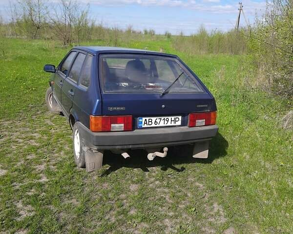Синий ВАЗ 2109, объемом двигателя 1.5 л и пробегом 113 тыс. км за 2650 $, фото 1 на Automoto.ua
