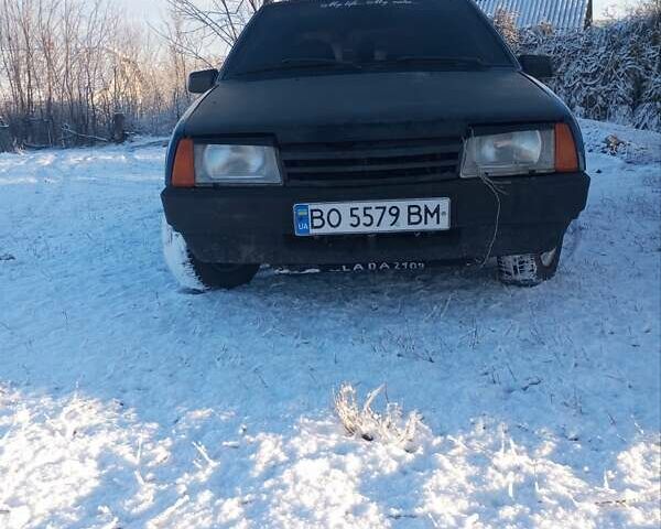 Синий ВАЗ 2109, объемом двигателя 1.46 л и пробегом 177 тыс. км за 1750 $, фото 1 на Automoto.ua