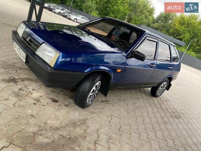 Синій ВАЗ 2109, об'ємом двигуна 1.5 л та пробігом 120 тис. км за 950 $, фото 1 на Automoto.ua