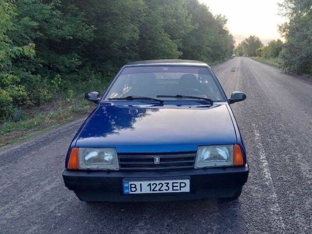 Синий ВАЗ 2109, объемом двигателя 1.5 л и пробегом 235 тыс. км за 1650 $, фото 1 на Automoto.ua