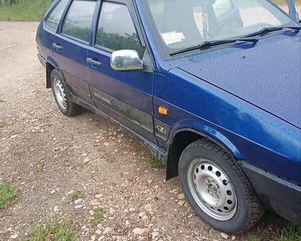 Синий ВАЗ 2109, объемом двигателя 1.5 л и пробегом 240 тыс. км за 1400 $, фото 1 на Automoto.ua