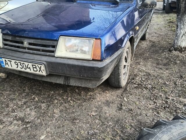 Синий ВАЗ 2109, объемом двигателя 1 л и пробегом 1000 тыс. км за 790 $, фото 1 на Automoto.ua
