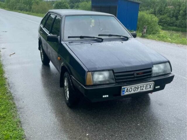 Синій ВАЗ 2109, об'ємом двигуна 1.5 л та пробігом 999 тис. км за 1100 $, фото 1 на Automoto.ua