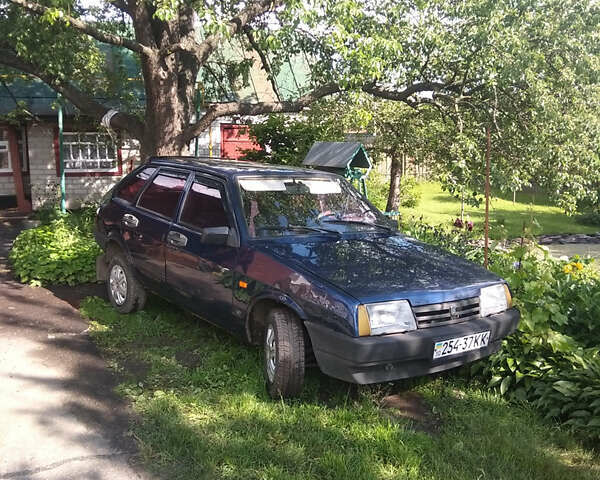 Синий ВАЗ 2109, объемом двигателя 1.5 л и пробегом 81 тыс. км за 1800 $, фото 1 на Automoto.ua