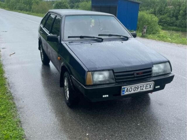 Синий ВАЗ 2109, объемом двигателя 1.5 л и пробегом 999 тыс. км за 1100 $, фото 1 на Automoto.ua