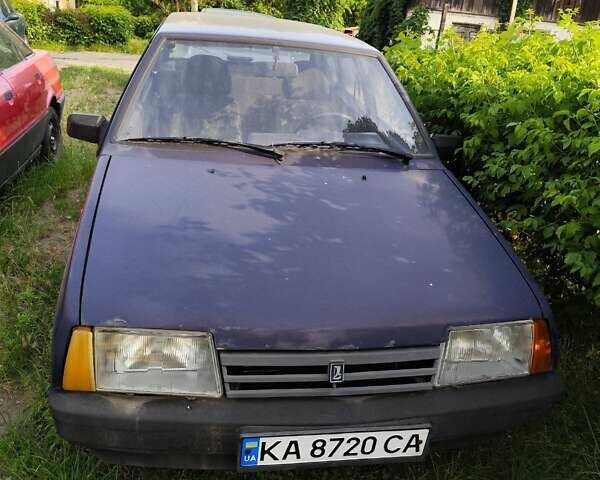 Синий ВАЗ 2109, объемом двигателя 1.5 л и пробегом 235 тыс. км за 2000 $, фото 1 на Automoto.ua