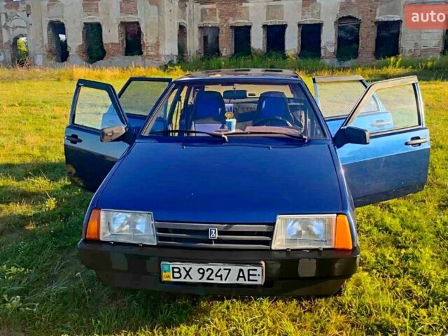 Синий ВАЗ 2109, объемом двигателя 1.5 л и пробегом 109 тыс. км за 1800 $, фото 1 на Automoto.ua