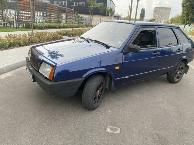 Синий ВАЗ 2109, объемом двигателя 1.5 л и пробегом 187 тыс. км за 1300 $, фото 1 на Automoto.ua