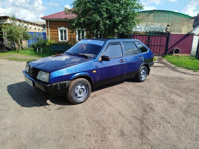 Синій ВАЗ 2109, об'ємом двигуна 1.5 л та пробігом 228 тис. км за 750 $, фото 1 на Automoto.ua