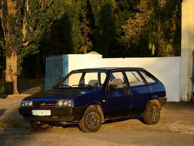 Синий ВАЗ 2109, объемом двигателя 1.6 л и пробегом 232 тыс. км за 1100 $, фото 1 на Automoto.ua