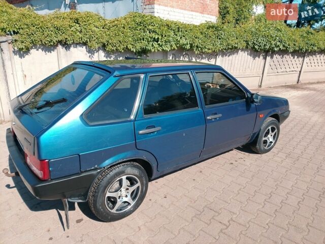 Синий ВАЗ 2109, объемом двигателя 1.5 л и пробегом 150 тыс. км за 1900 $, фото 1 на Automoto.ua