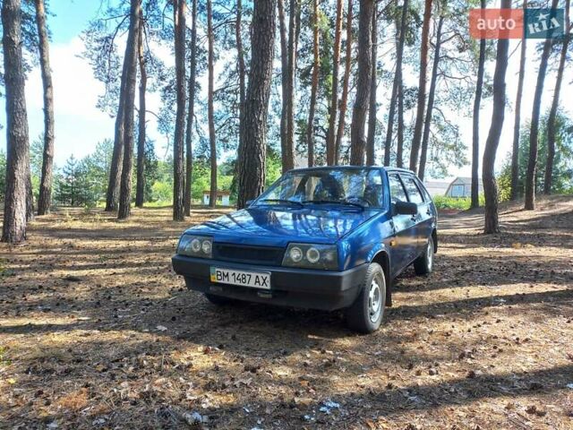 Синий ВАЗ 2109, объемом двигателя 1.5 л и пробегом 165 тыс. км за 1750 $, фото 1 на Automoto.ua
