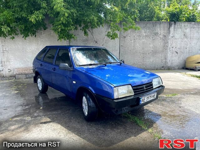Синий ВАЗ 2109, объемом двигателя 1.5 л и пробегом 51 тыс. км за 550 $, фото 1 на Automoto.ua