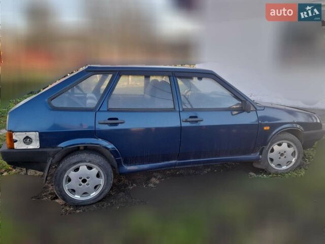 Синий ВАЗ 2109, объемом двигателя 1.5 л и пробегом 171 тыс. км за 1100 $, фото 1 на Automoto.ua