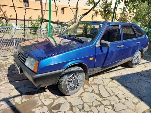 Синій ВАЗ 2109, об'ємом двигуна 1.5 л та пробігом 175 тис. км за 1100 $, фото 1 на Automoto.ua