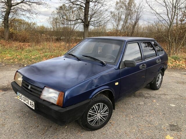 Синій ВАЗ 2109, об'ємом двигуна 1.5 л та пробігом 245 тис. км за 750 $, фото 1 на Automoto.ua
