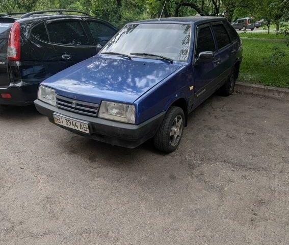 Синій ВАЗ 2109, об'ємом двигуна 1.5 л та пробігом 2 тис. км за 900 $, фото 1 на Automoto.ua