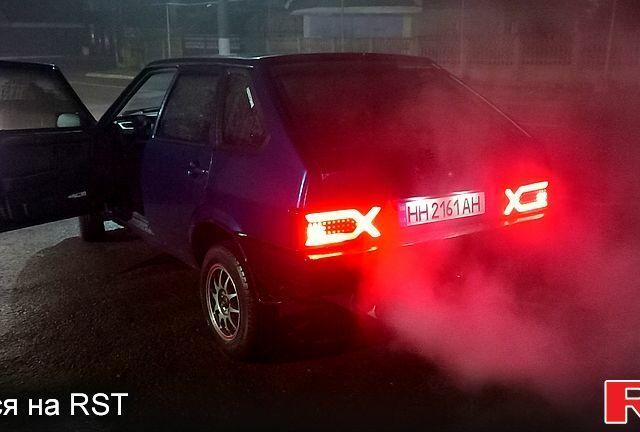 Синий ВАЗ 2109, объемом двигателя 1.5 л и пробегом 93 тыс. км за 2500 $, фото 1 на Automoto.ua