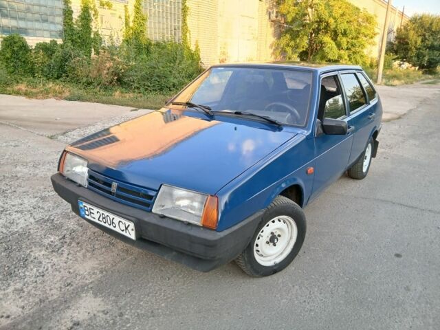 Синий ВАЗ 2109, объемом двигателя 1.5 л и пробегом 100 тыс. км за 1355 $, фото 1 на Automoto.ua