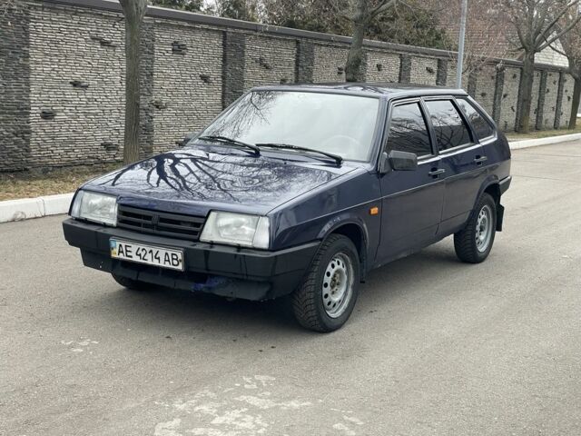 Синій ВАЗ 2109, об'ємом двигуна 1.5 л та пробігом 110 тис. км за 1600 $, фото 1 на Automoto.ua