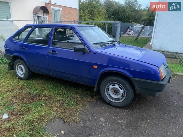 Синий ВАЗ 2109, объемом двигателя 1.5 л и пробегом 200 тыс. км за 1200 $, фото 1 на Automoto.ua
