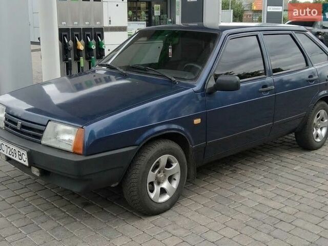 Синий ВАЗ 2109, объемом двигателя 1.46 л и пробегом 122 тыс. км за 1000 $, фото 1 на Automoto.ua