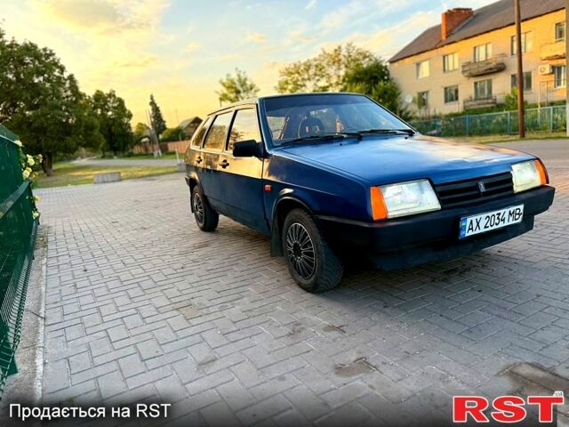 Синій ВАЗ 2109, об'ємом двигуна 1.5 л та пробігом 220 тис. км за 1100 $, фото 1 на Automoto.ua