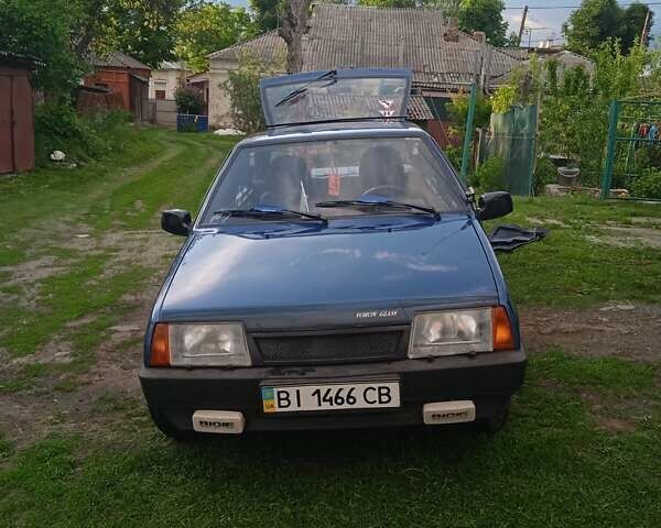 Синий ВАЗ 2109, объемом двигателя 1.5 л и пробегом 148 тыс. км за 2400 $, фото 1 на Automoto.ua