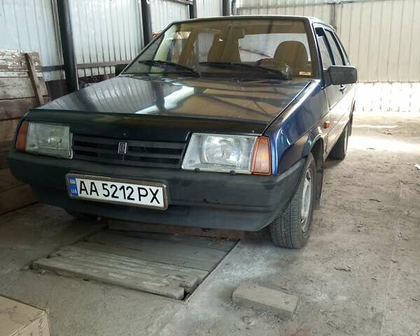Синий ВАЗ 2109, объемом двигателя 1.46 л и пробегом 163 тыс. км за 2300 $, фото 1 на Automoto.ua