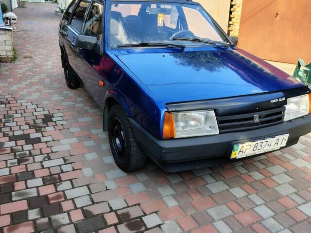Синий ВАЗ 2109, объемом двигателя 1.5 л и пробегом 292 тыс. км за 1500 $, фото 1 на Automoto.ua