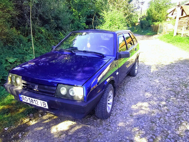 Синий ВАЗ 2109, объемом двигателя 1.5 л и пробегом 300 тыс. км за 1380 $, фото 1 на Automoto.ua
