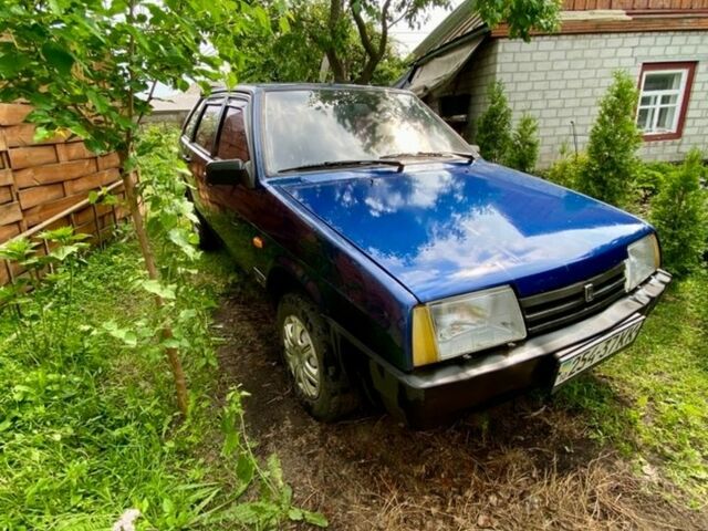 Синий ВАЗ 2109, объемом двигателя 1.5 л и пробегом 83 тыс. км за 1500 $, фото 1 на Automoto.ua